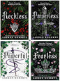 Reckless + Powerless + Powerful + Fearless – 4 Book Set by Lauren Roberts | Complete Fantasy Romance Series Paperback Collection