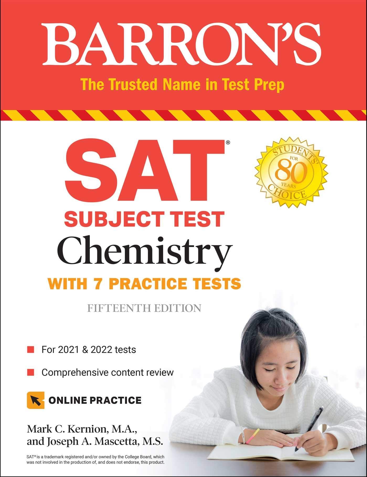 Sat Subject Test Chemistry