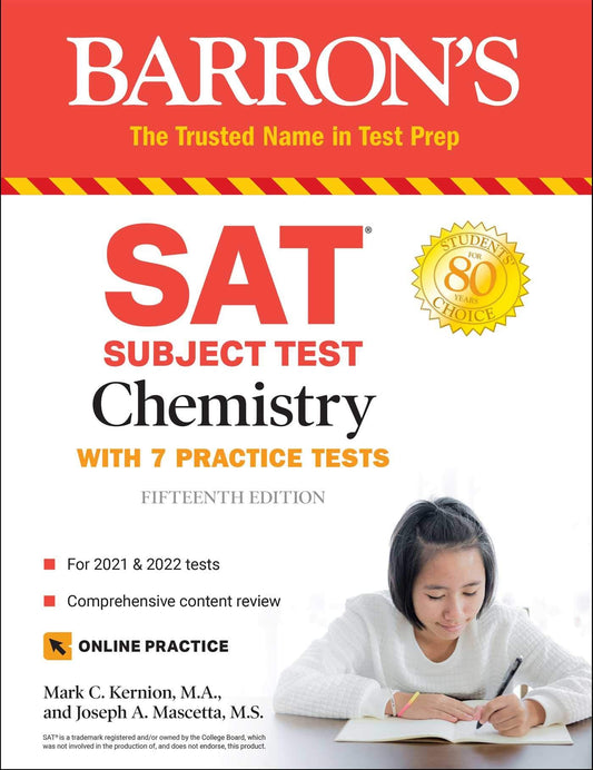 Sat Subject Test Chemistry