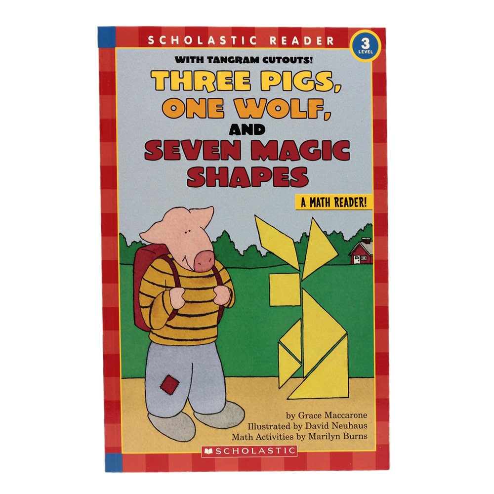 Scholastic Reader - 3 Three Pigs, On Wolf, And Seven Magic Shapes