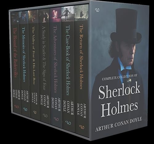 Sherlock Holmes Series Complete Collection 7 Books Set By Arthur Conan Doyle Sherlock Holme