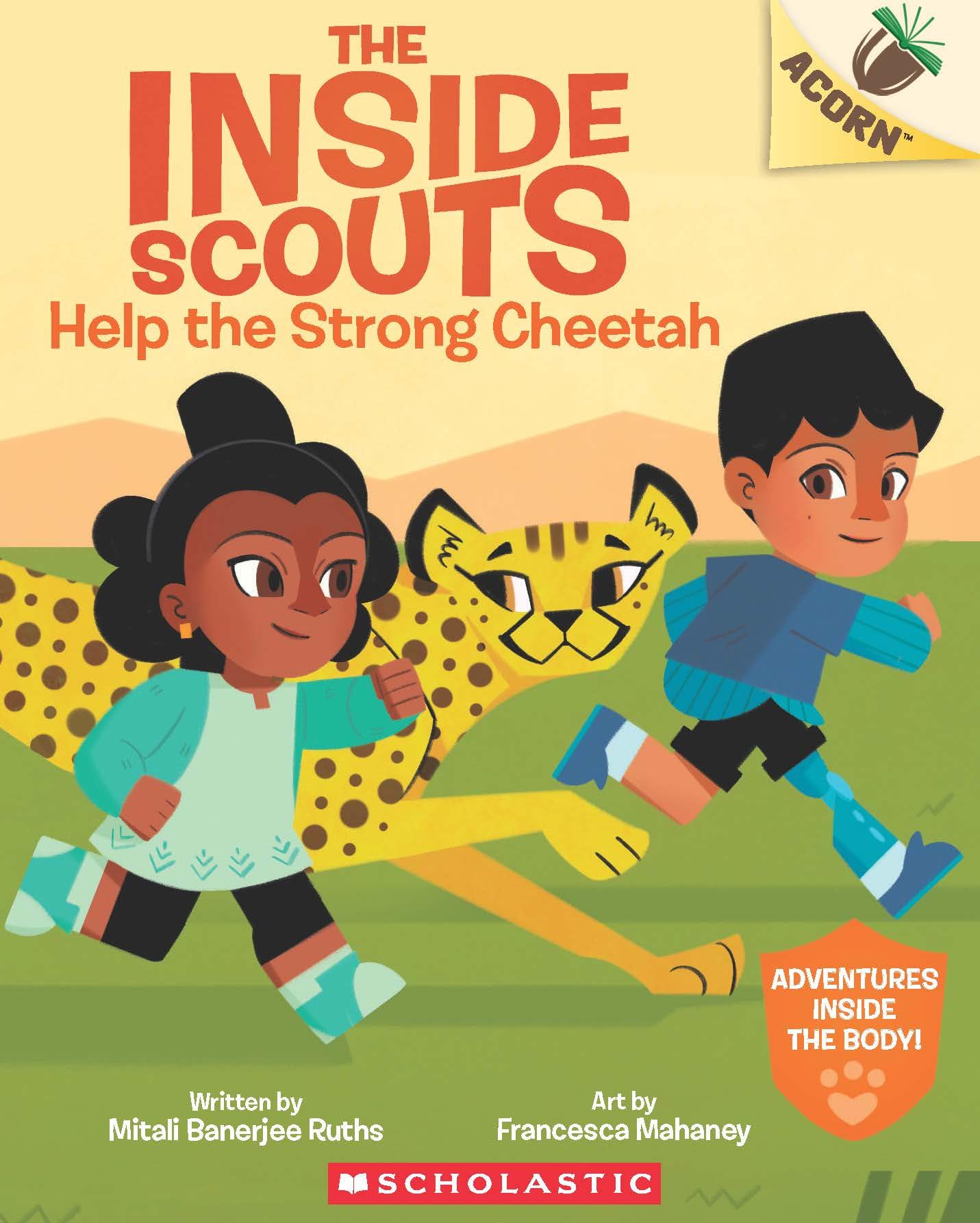 The Inside Scouts #03: Help The Strong Cheetah (An Acorn Book)