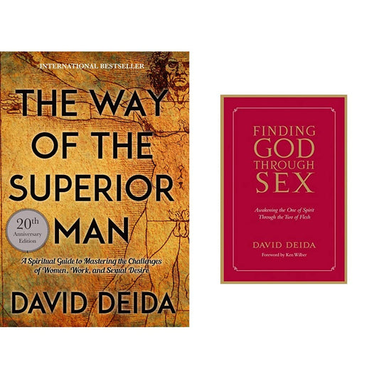 The Way of the Superior Man + Finding God Through Sex: Awakening the One of Spirit Through the Two of Flesh (Set of 2 Books)