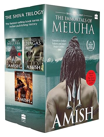 The Shiva Triology Boxset Of 3 Books By Amish Tripathi (Author)