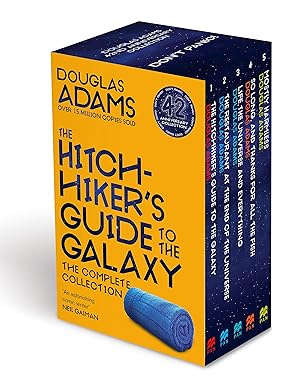 The Complete Hitchhiker's Guide To The Galaxy Boxset By Douglas Adams