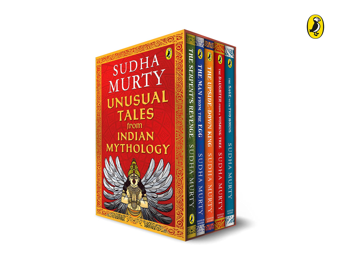 Unusual Tales From Indian Mythology | Sudha Murtyãâ¢Ã¢Â‚¬Šâ¬Ã¢Â‚¬Žâ¢S Bestselling Series | Set Of 5 Books | Stories From Mahabharata, Ramayana, & Mythical Characters | Ages 9+