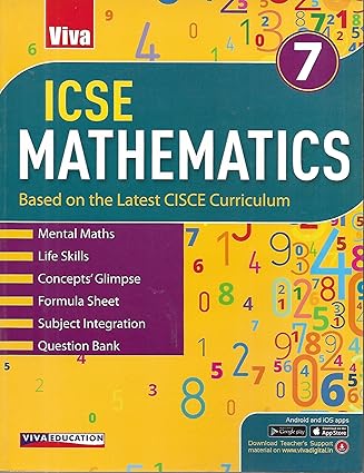 ICSE Mathematics Viva Education (Standard -7)