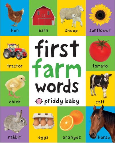 First 100 Padded: First Farm Words (First 100) [Board book]