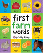 First 100 Padded: First Farm Words (First 100) [Board book]