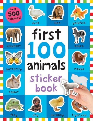 First 100 Stickers: Animals: Over 500 Stickers (First 100)